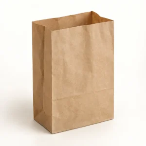 Sac kraft sans poignées — visuel généré par IA, non contractuel